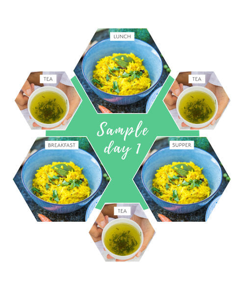 Khichdi(kitchari) Kit~3 day cleanse with Tea