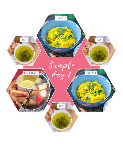Khichdi(kitchari) Kit~3 day cleanse with Tea