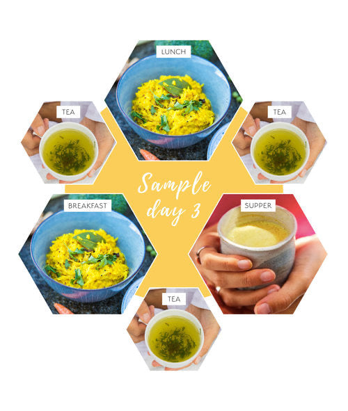 Khichdi(kitchari) Kit~3 day cleanse with Tea